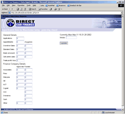 Direct Car Finance Screenshot