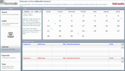 Halliwells Extranet Screenshot